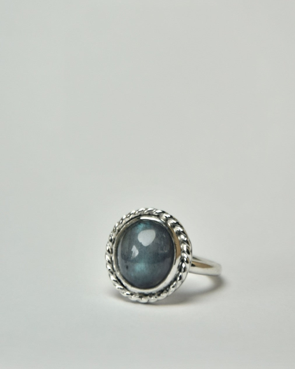 Peacock Labradorite Mood Ring (#3) (Size 6.5)