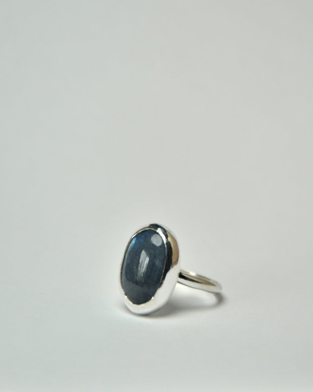 Peacock Labradorite Mood Ring (#4) (Size 7)